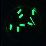 Silver Trim Dark Blue Second Hand Green Lume Watch Hands for Movement NH35 NH36