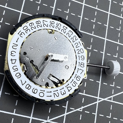 Montre à quartz suisse Ronda 3540D 3540.D, mouvement date à 3 heures