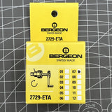 Bergeon 2729-ETA-07 Watch Mainspring Winder Spare Barrels For ETA Calibres