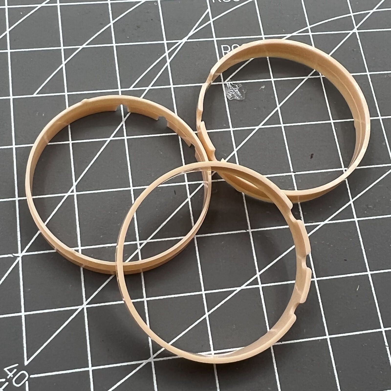 Watch case fixing ring cushion mount spacer ring for ETA G10.211 movement, precision fit accessory.