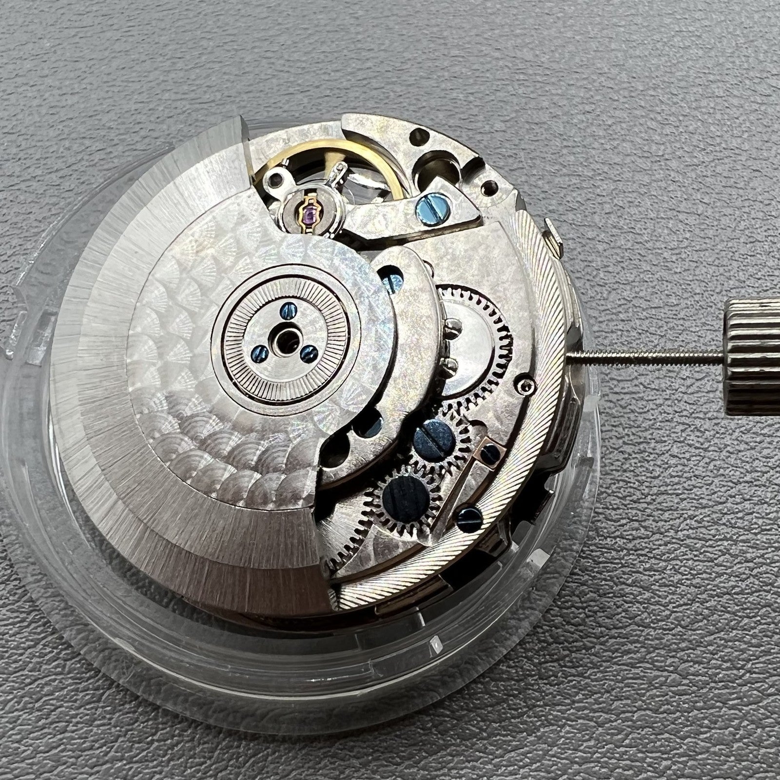 Seagull ST2503 automatic watch movement showcasing perpetual calendar and mechanical precision.