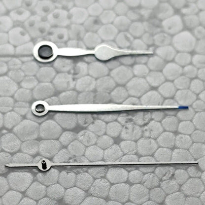 Aiguilles de montre bleues polies 11,5 × 15,5 × 15,5 mm pour mouvement Hangzhou 2350