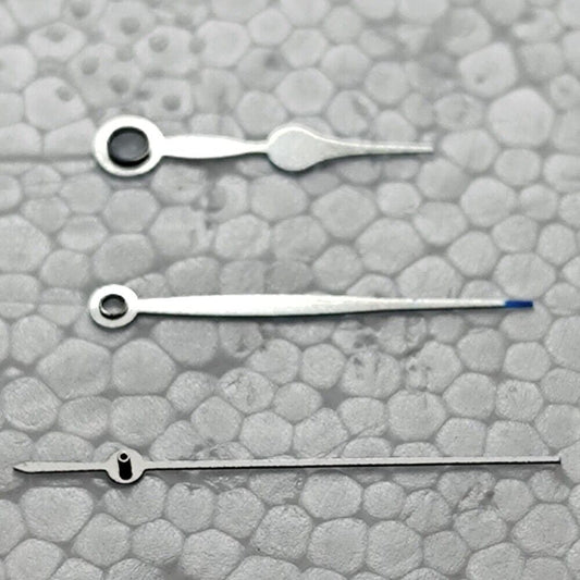Aiguilles de montre bleues polies 11,5 × 15,5 × 15,5 mm pour mouvement Hangzhou 2350