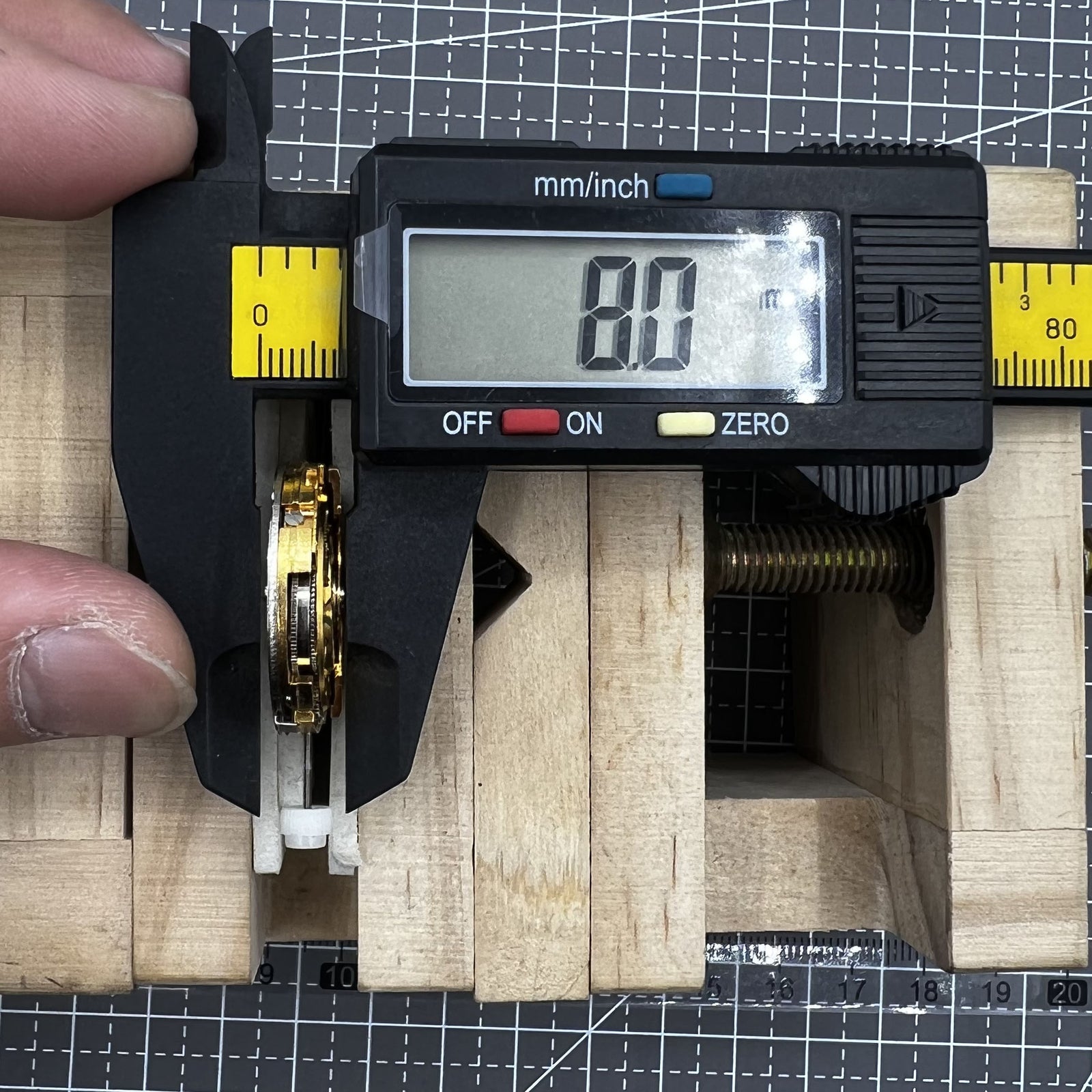 Mingzhu mechanisches Uhrwerk mit kleiner Sekunde bei 6, 9 und 12 Uhr, pr�zises Automatikwerk