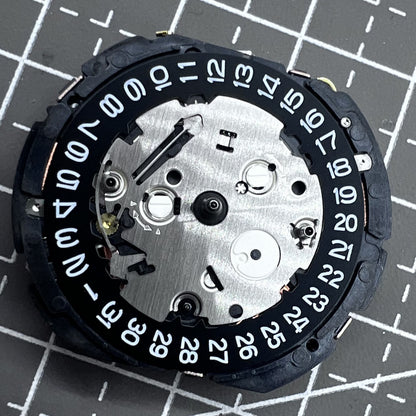 Seiko Japan 5T82A quartz movement for precise timekeeping in watch accessories.