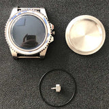 316L Stainless Steel Watch Case SUB Convex Sapphire Glass 40mm For NH35/NH36