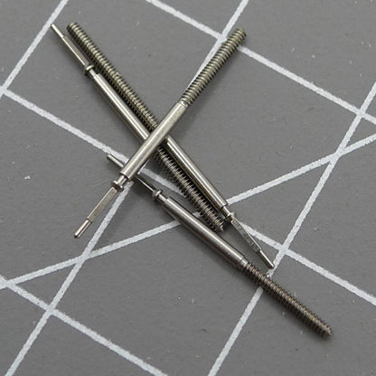 Generic watch winding stem compatible with Ronda 775, 785, 705, 715 movements for precise custom watch repairs.