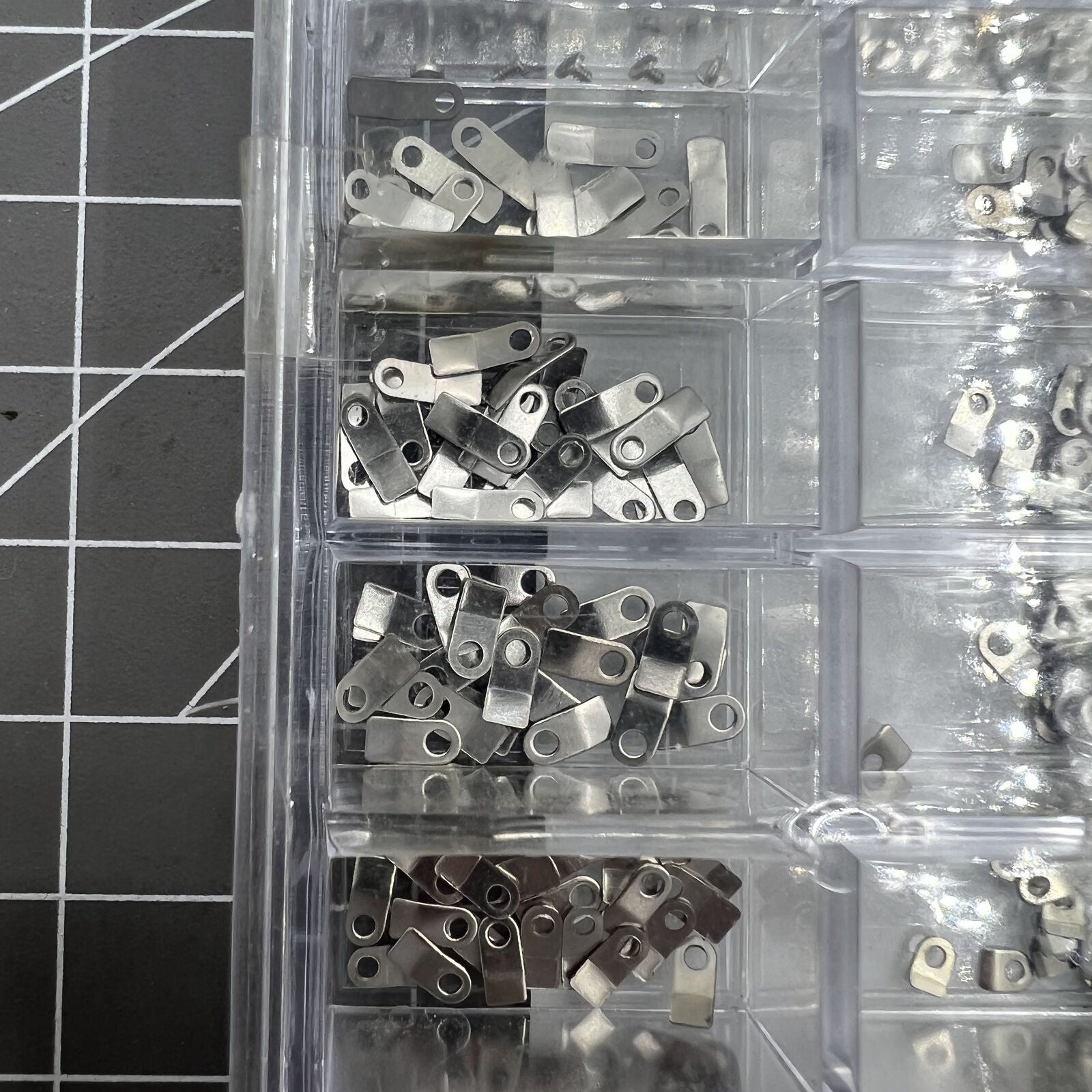 Watch Movement Casing Clamp Screw Washer for ETA 2824 2834, durable repair part.