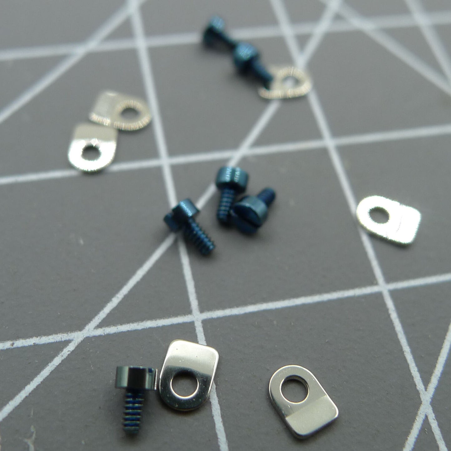 Durable Seagull casing clamp with screws for ST3600 ETA6497 watch movement replacement.
