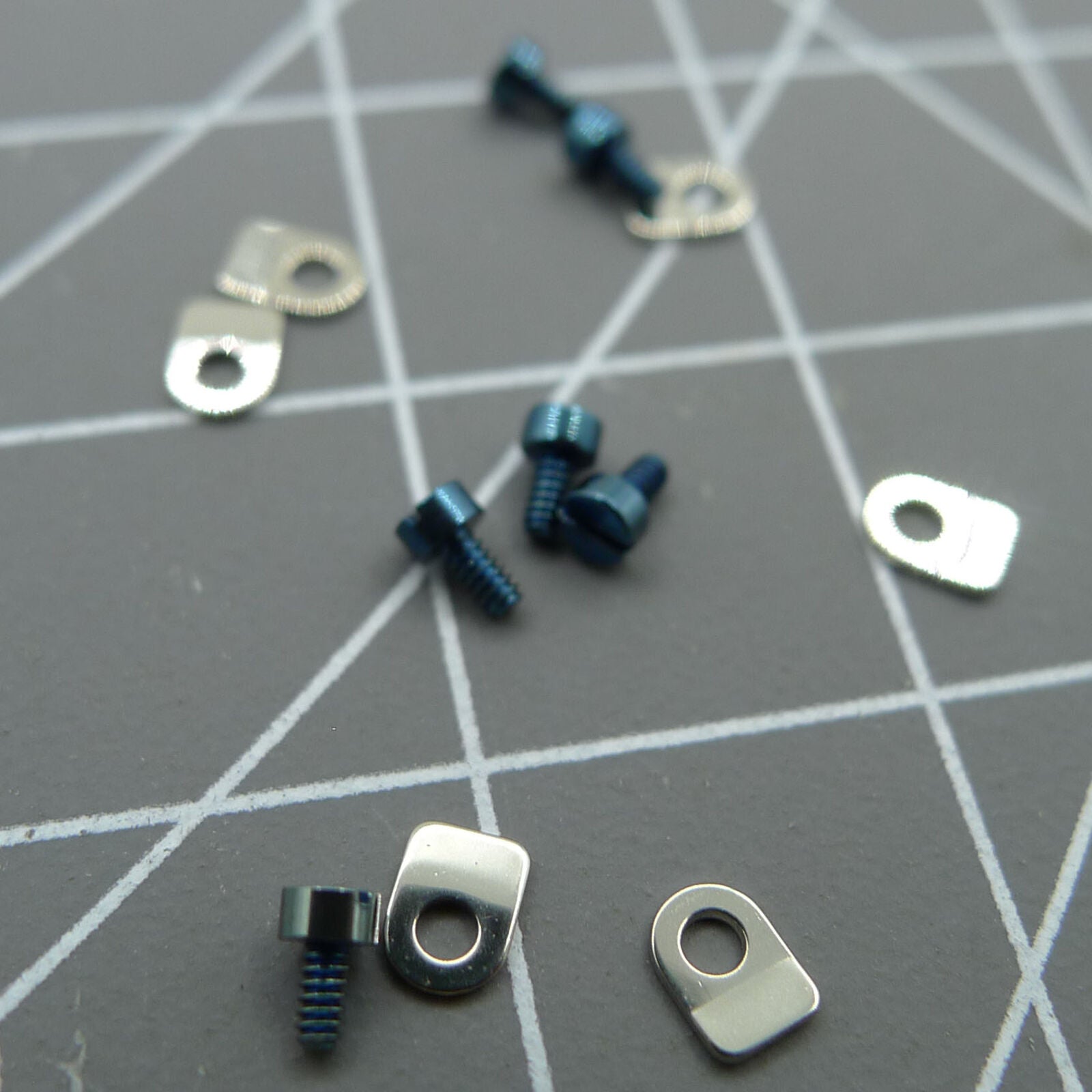 Durable Seagull casing clamp with screws for ST3600 ETA6497 watch movement replacement.