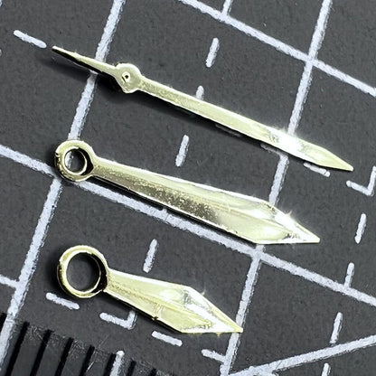 2 Sets/Pack Classic No Lume Golden Rose Golden Watch Hands for NH35/NH36/4R/7S