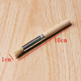 4pcs Wooden Handle Dust Cleaner Remover Soft Cleaning Brush Watch Repair Tool