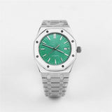 41mm Men's Mechanical Stainless Steel Watch Case + NH35 Movement Sapphire Glass