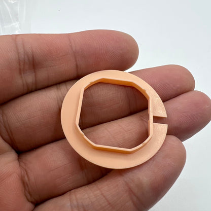 HTR brand watch case cushion mount spacer ring for VX42/VX43 movement repair and assembly