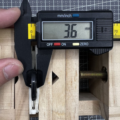ETA 805.161 quartz watch movement close-up detailing precise HCP height by ETA brand.