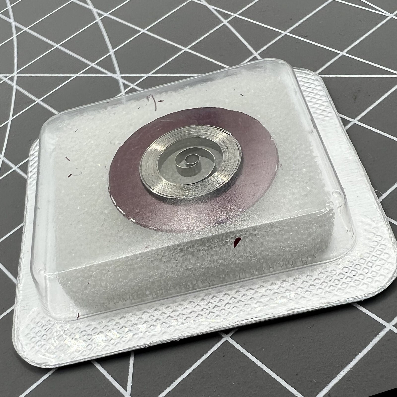 Replacement mainspring for ETA C07.111 C07.121 watch movement, high-quality precision part.