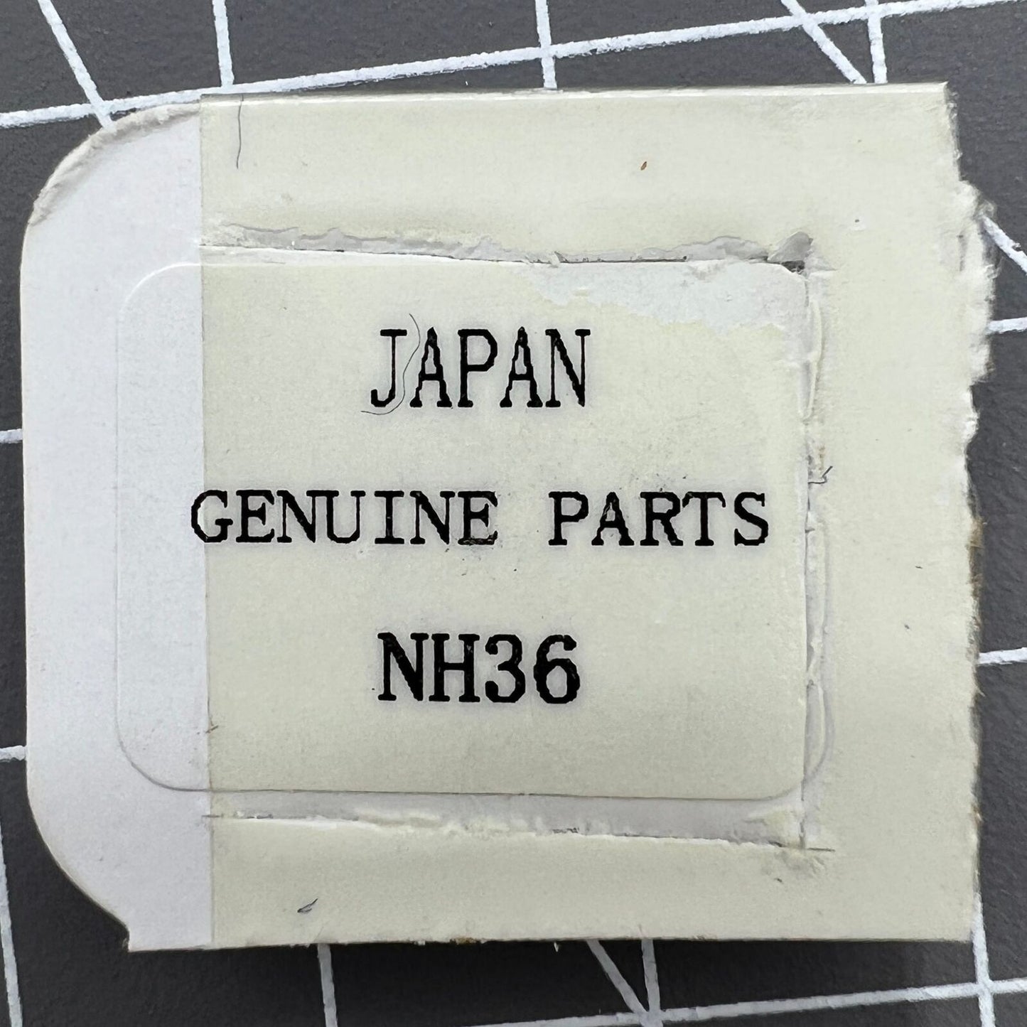 Japan-made balance wheel with splint for Miyota NH35 NH36, ensuring precise timekeeping performance.