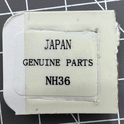 Japan-made balance wheel with splint for Miyota NH35 NH36, ensuring precise timekeeping performance.