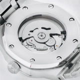 41mm Men's Mechanical Stainless Steel Watch Case + NH35 Movement Sapphire Glass