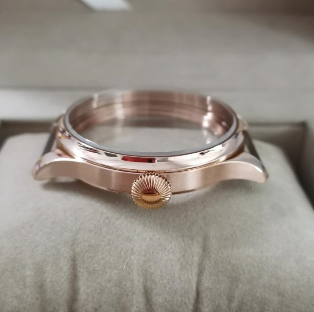 44mm 316L Watch Case Sapphire Glass for Seagull ST3600/ST3621/ETA6497/ETA6498