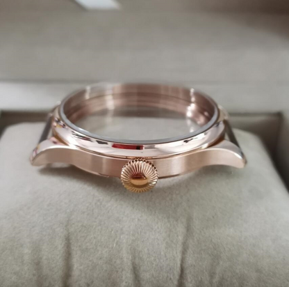 44mm 316L Watch Case Sapphire Glass for Seagull ST3600/ST3621/ETA6497/ETA6498