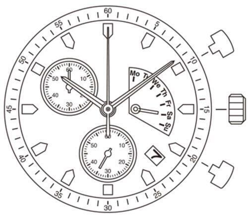 Miyota FS61 Japan Quartz Movement