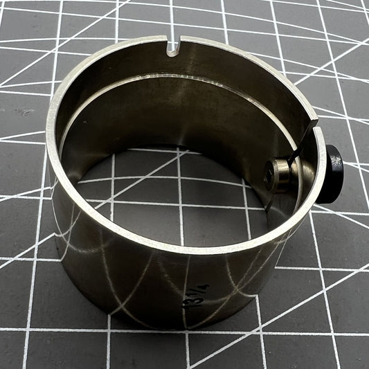 Swiss Horotec MSA09.020-22 nickel-plated brass movement holder for Calibre 13 1/4''' watch repair.