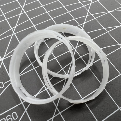 1. 24mm watch case spacer ring for Miyota 2105 movement, secure fitting accessory.  