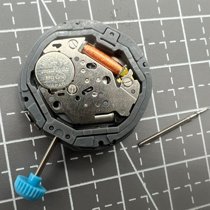 Japan Miyota 6P09 quartz watch movement by Miyota, precise Seiko 6309 replacement for watch repairs.