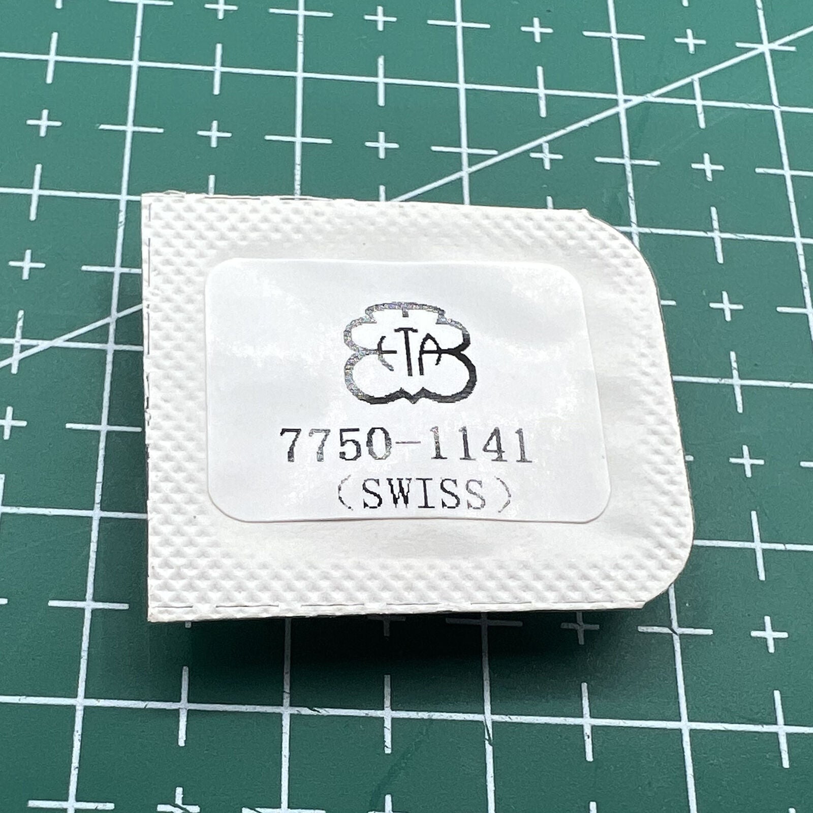 Swiss Made Original ETA7750 Calibre 1142 automatic main wheel bridge for watch movement repair.