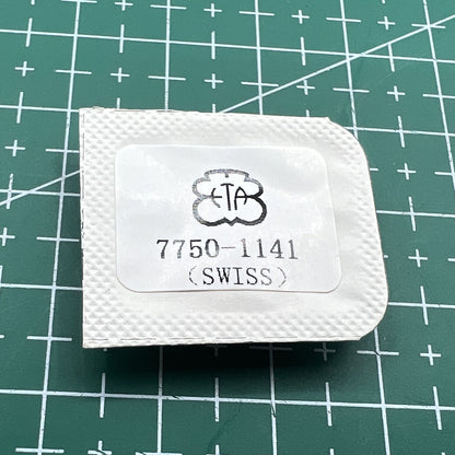 Swiss Made Original ETA7750 Calibre 1142 automatic main wheel bridge for watch movement repair.