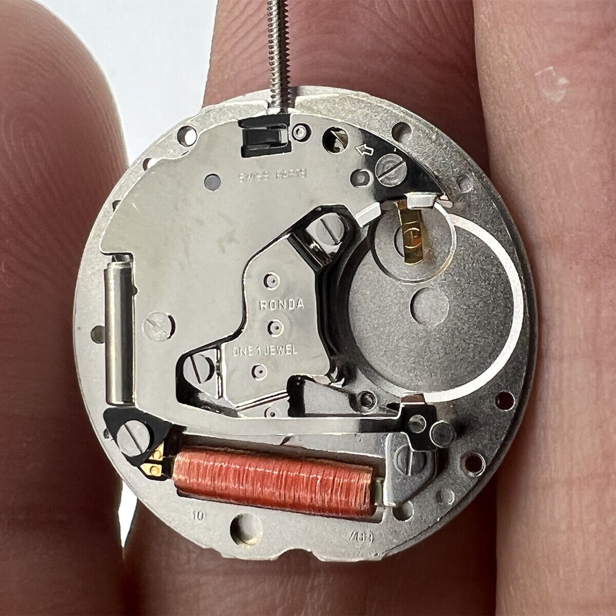 Ronda 783 Swiss quartz watch movement showcasing precision and durable Swiss craftsmanship.