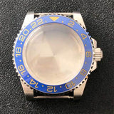 316L Stainless Steel Watch Case SUB Convex Sapphire Glass 40mm For NH35/NH36