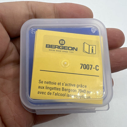 Bergeon 7007-C watch cleaning swabs for precise and gentle removal of dirt from watch parts.