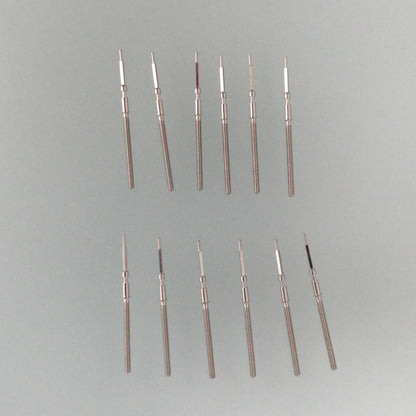 Winding stems for Ronda 3520.D and 3540.D movements, precise fit and durable.