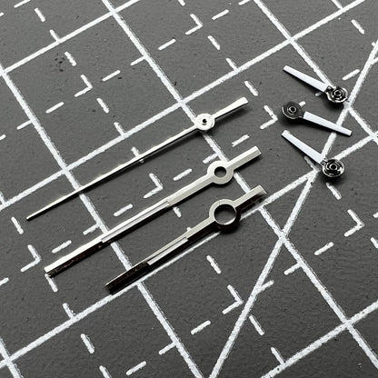 2er Set goldene Leuchtzeiger für Miyota 8200 Uhrwerk Referenz P1-H5-NO7