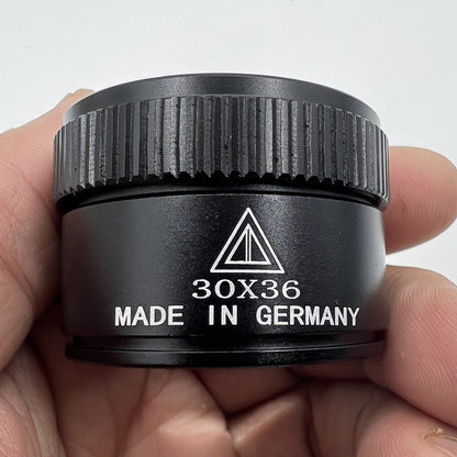 Germany Made 30X magnifier loupe, perfect for detailed watch repair and jewelry craftsmanship.