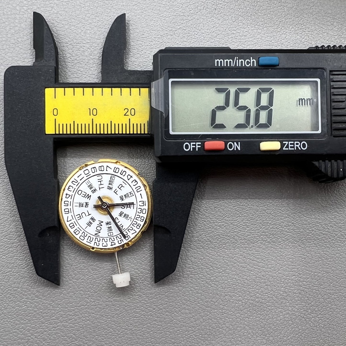 Tianjin Seagull V8 mechanical watch movement with dual calendar, ETA 2836-2 replacement part for precision timekeeping