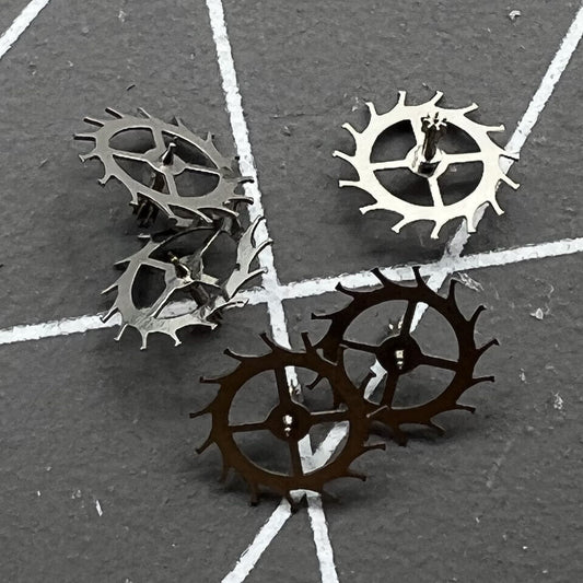 Set of 3 generic fit watch escape wheels, compatible with movement 7009 7S26#705, precise gear parts.