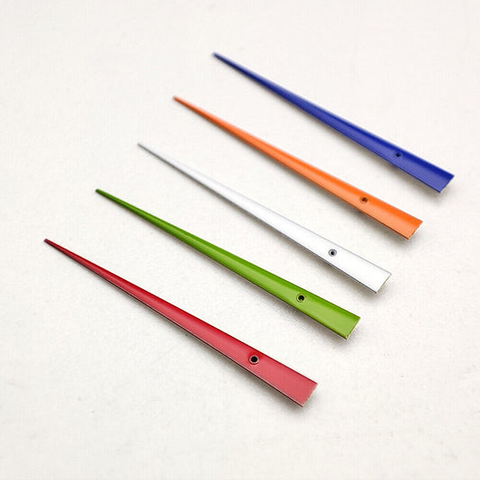 Aiguilles de seconde multicolores de 12,5 mm pour mouvement NH35A/NH36A