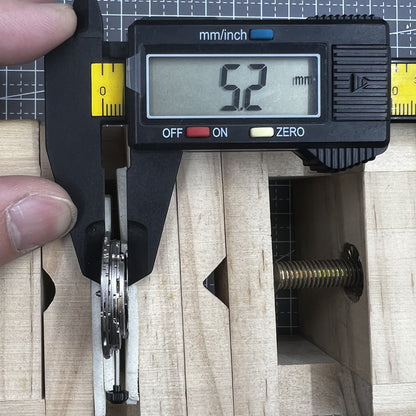 Automatikwerk Miyota 9130 Mechanisch Datum bei 6 Uhr Position