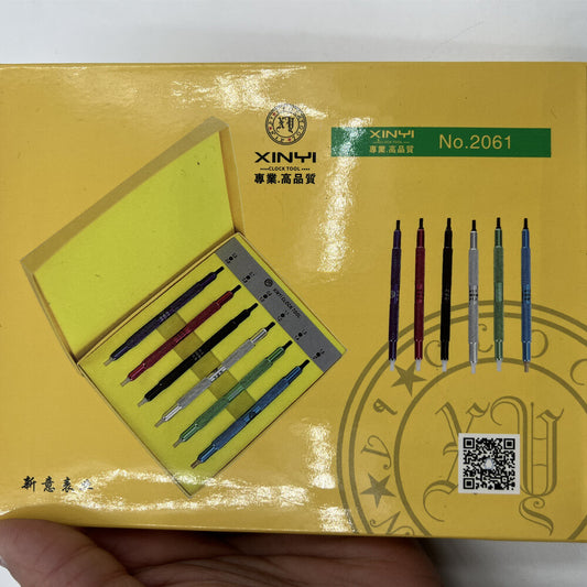 Ensemble de 6 outils de réglage d'aiguilles de montre de haute qualité 
