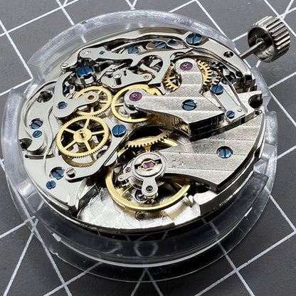 Tianjin Seagull ST19 automatic watch movement showcasing intricate gears and precise mechanical engineering for watch accessories.