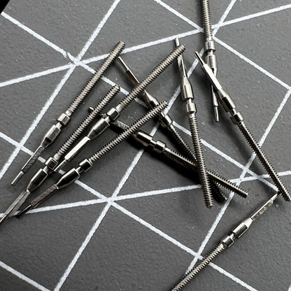 Watch winding stem for Tianjin ST1612 movement, compatible accessory for precise time setting