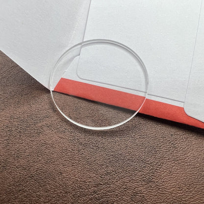 32 Stück Mineral Uhrenglas Ersatz Rund 26.5-39.2mm 2.0mm Dick Flach