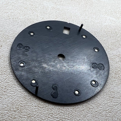 28 5mm Schwarzes Datejust Zifferblatt Grün Leuchtend für NH35 NH36 Uhrwerk