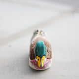 New Cute Handmade Male Mallard Wooden Figurine Sculpture Decorative Artwork