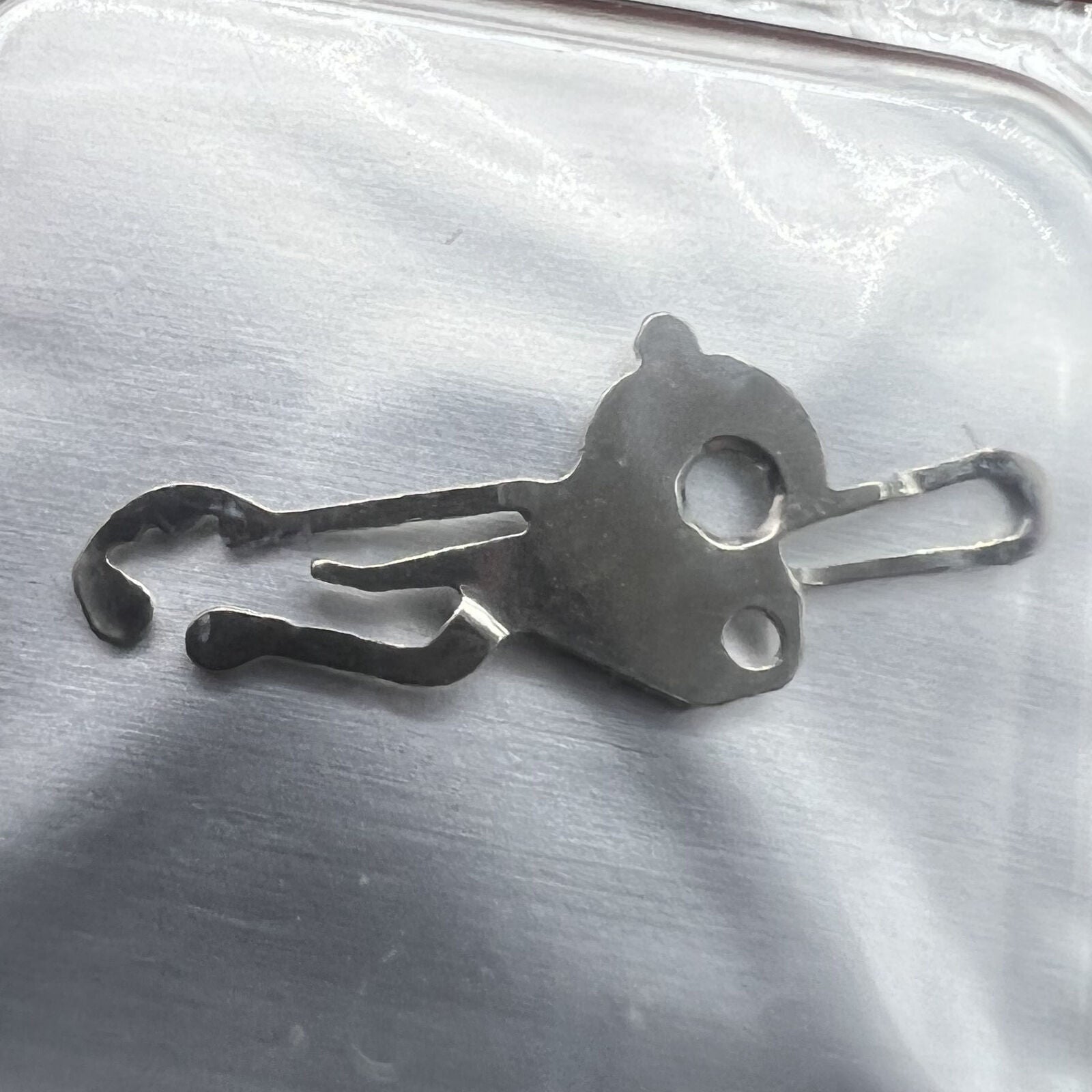 Combined Setting Lever Splint for ETA 2824 2836 movement, durable watch accessory for precise timekeeping.