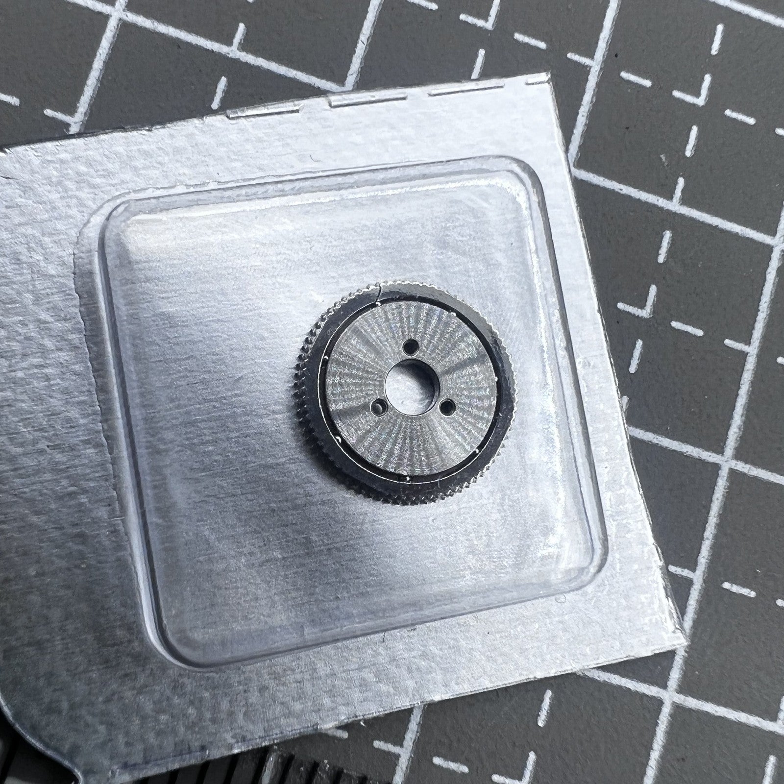 Kugellager Rotor for Swiss SW300-1 watch movement, durable oscillating weight accessory.