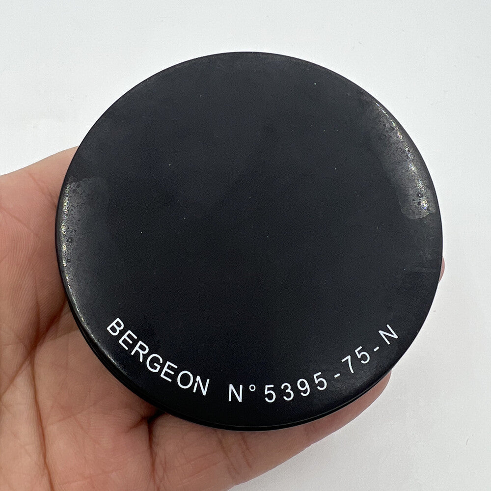 Bergeon 5395-75-N black gel watch case cushion 75mm for secure watch repairs and handling
